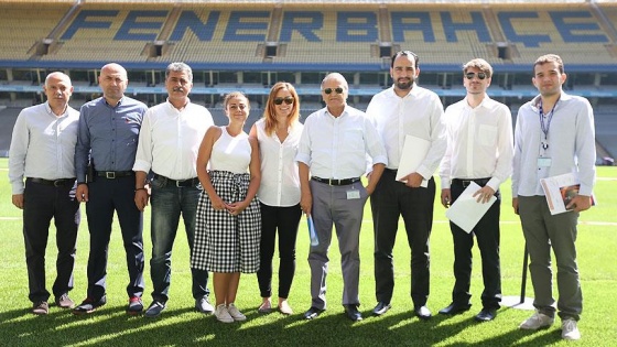 UEFA yetkilileri Ülker Stadı'nı gezdi