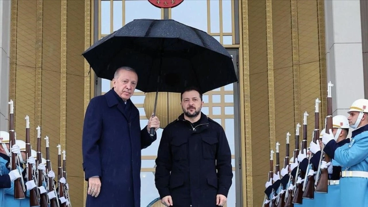 Ukrayna'nın Ankara Büyükelçiliğinden Cumhurbaşkanı Erdoğanlı paylaşım