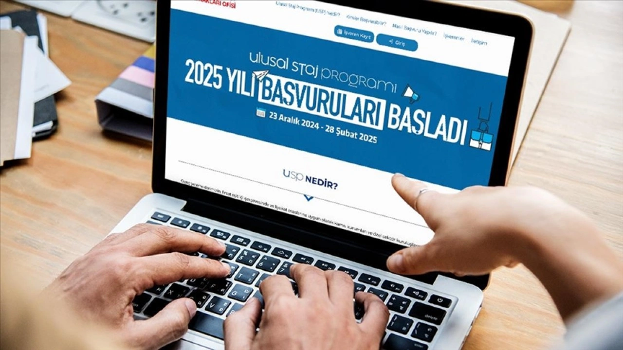 Ulusal Staj Programına başvuru süreci başladı