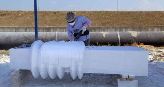 Uluslararası Heykel Sempozyumu Büyükçekmece'de başladı