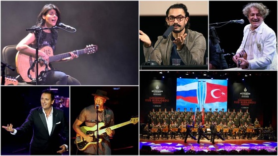 Ünlü isimler ve popüler gösteriler, 2017'de Türkiye'deydi