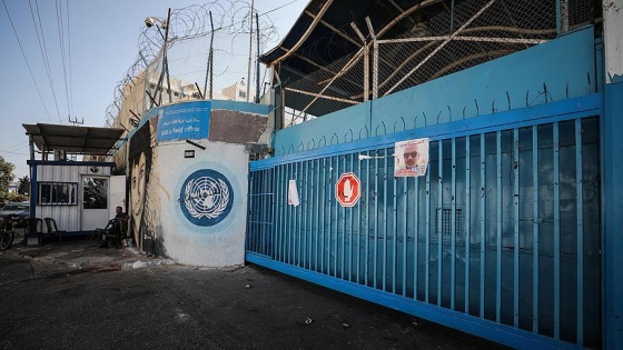 UNRWA'nın Gazze'deki kurumlarında genel greve gidildi