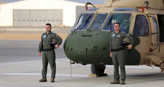 Ürdün, ABD üretimi Black Hawk helikopterini teslim aldı