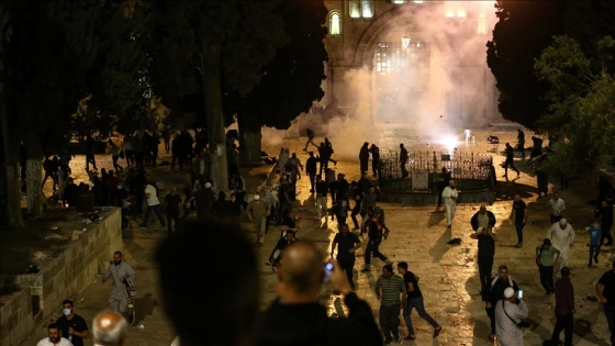 Ürdün: İsrail'in Mescid-i Aksa'da ibadet edenlere yönelik saldırısı barbarca