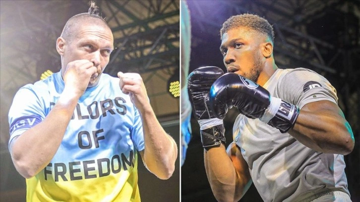 Usyk ile Joshua, dünya ağır sıklet boks maçının hazırlıklarını sürdürüyor