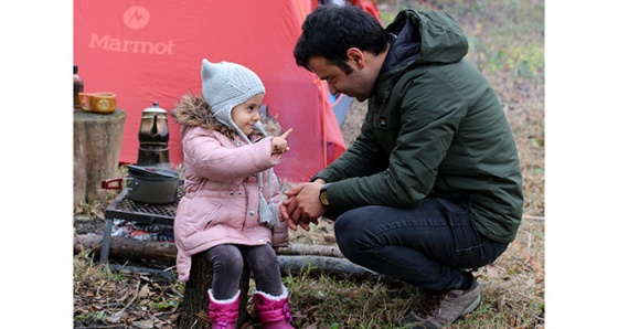 Üveit hastası, tedaviyi küçük kızıyla doğada buldu