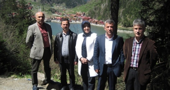 Uzungöl’e seyir terası projesi