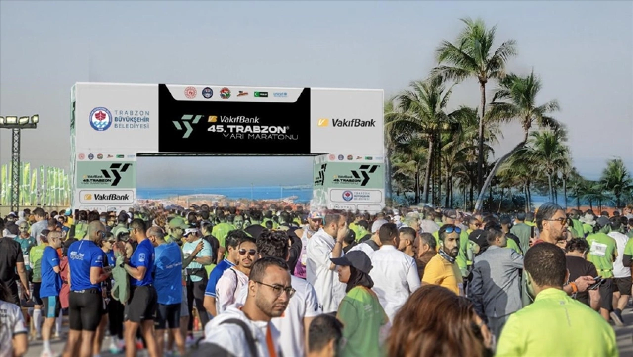 VakıfBank 45. Uluslararası Trabzon Yarı Maratonu'na 2 bin 646 kişi başvurdu