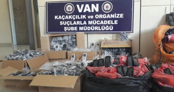 Van’da gümrük kaçağı malzeme ele geçirildi