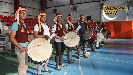 Van'da ramazan için "davulcu timi" oluşturuldu