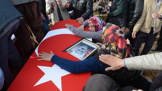 Van'da şehit olan 4 kişi son yolculuklarına uğurlandı