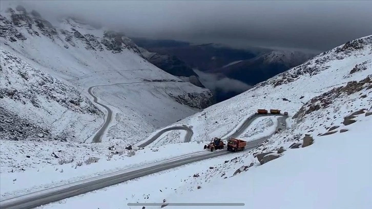 Van'da mevsimin ilk karı ulaşımda aksamaya neden oldu