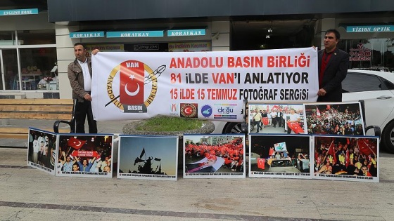 Vanlı gazeteciler 15 Temmuz'u anlatıyor