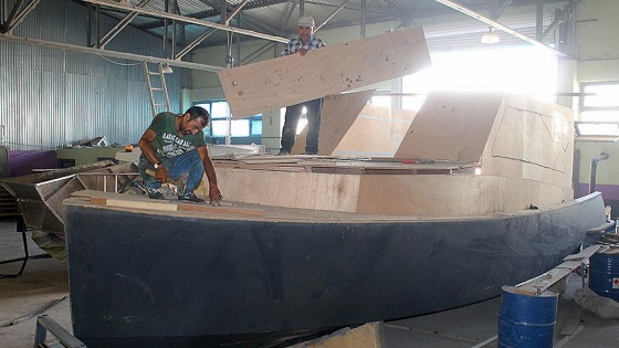 Vanlı tekne üreticisinin hedefi Hazar Denizi'ne açılmak