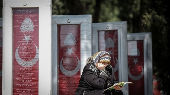 'Vatan için toprağa düşmüş' hemşehrileriyle duygusal buluşma