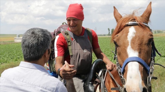 Vatani görevi için at sırtında yola çıkan Duman Yozgat'a ulaştı