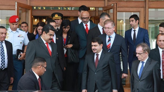 Venezuela Devlet Başkanı Maduro Türkiye'ye geldi