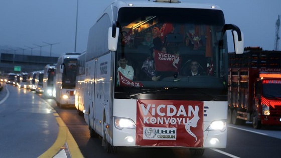 'Vicdan Konvoyu' Adana'da