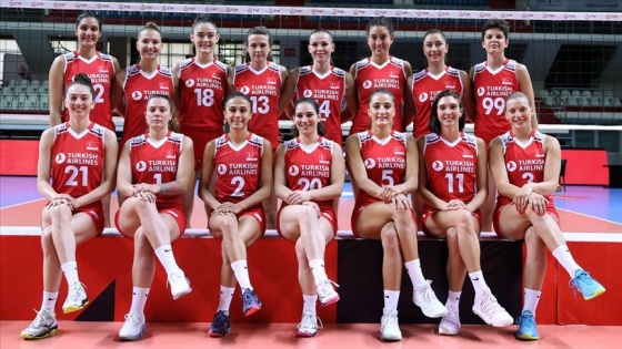 Voleybolda kadın milliler Almanya'yı yendi