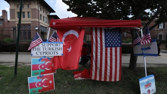 Washington'da yaşayan Türklerden Türkiye'nin Doğu Akdeniz politikasına destek