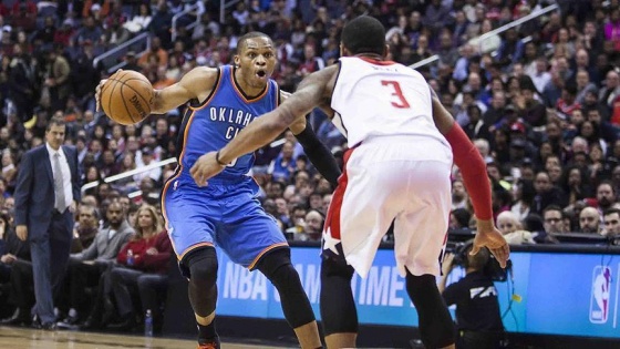 Westbrook NBA tarihindeki yerini aldı