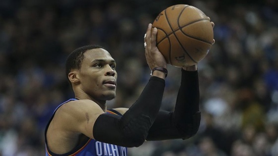 Westbrook'un 'triple double'ı Thunder'a yetmedi