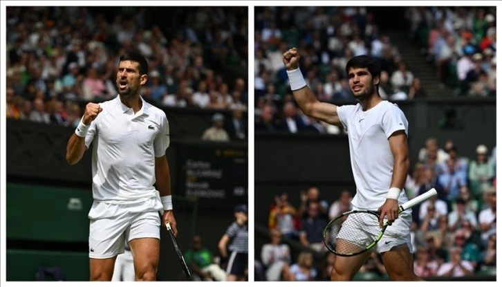 Wimbledon tek erkekler finalinde bu yıl da Djokovic ile Alcaraz karşılaşacak