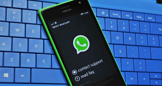 Windows Phone için WhatsApp güncellemesi