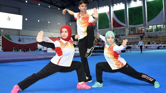 Wushu&#039;da 3 Türk kardeşin madalya mücadelesi