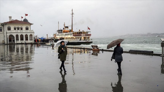 Yağışlı hava İstanbul‘u yarın terk edecek