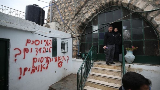 Yahudi yerleşimcilerden Batı Şeria'da ırkçı saldırı