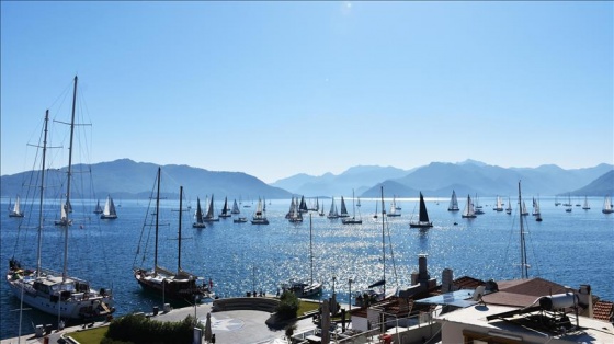 Yakıtı rüzgar olan yelkenliler Marmaris turizminin can suyu