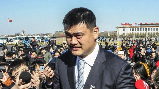 Yao Ming'in forması emekliye ayrıldı