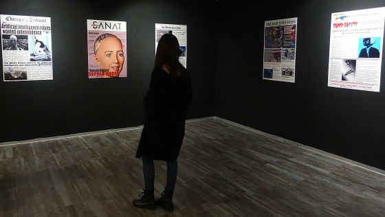 Yapay zeka 'tehlikesi' çağdaş sanat sergisinde