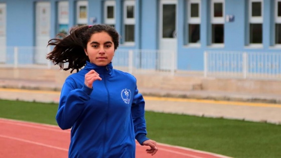 Yaşından çok madalyası var