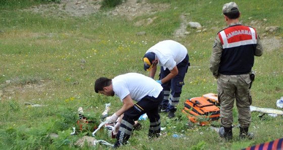 Yayla yolunda kaza: 1 ölü, 6 yaralı