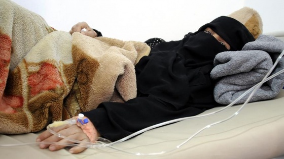 Yemen'de kolera salgınına yakalanan 45 bin kişi tedavi edildi