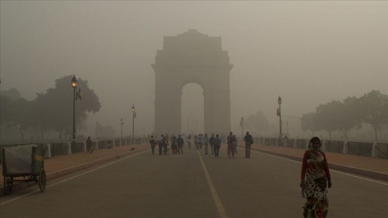 Yeni Delhi'de hava kalitesi acil durum seviyesinde