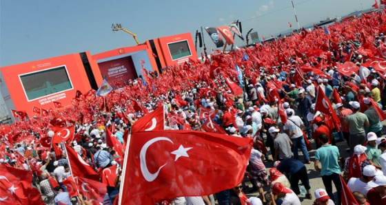 Yenikapı’da demokrasi bayramı