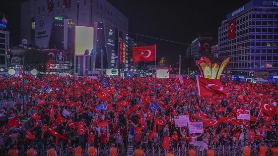 Yenikapı mitingine destek için Kızılay'a davet