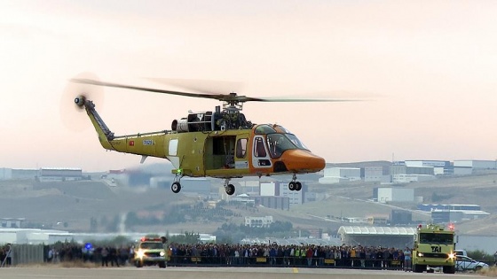 Yerli helikopter motorunun gücü test edildi