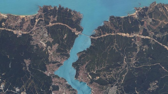 Yerli uydu RASAT İstanbul'u görüntüledi