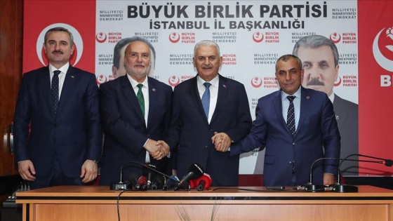 Yıldırım, BBP İstanbul İl Başkanlığını ziyaret etti