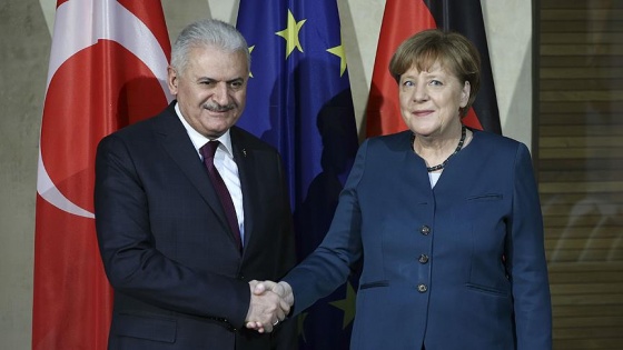 Yıldırım ile Merkel bir araya gelecek