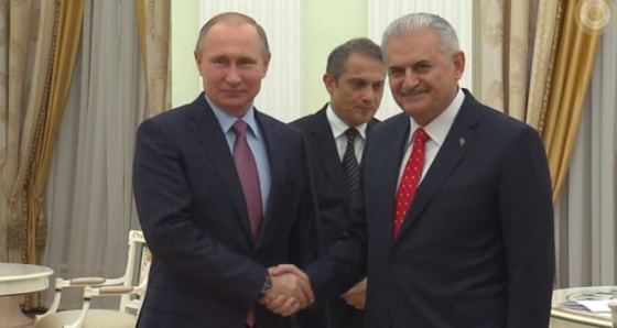 Yıldırım-Putin görüşmesi sona erdi