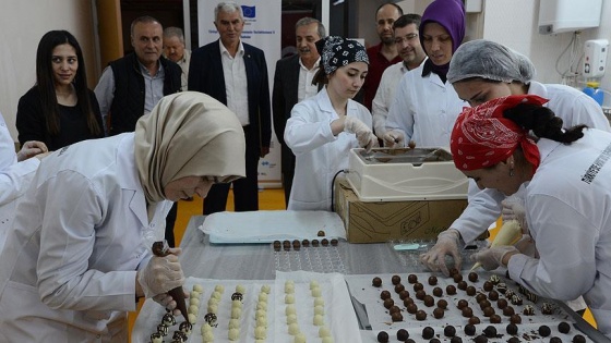 Kadınlara "en tatlı" iş sahası projesi