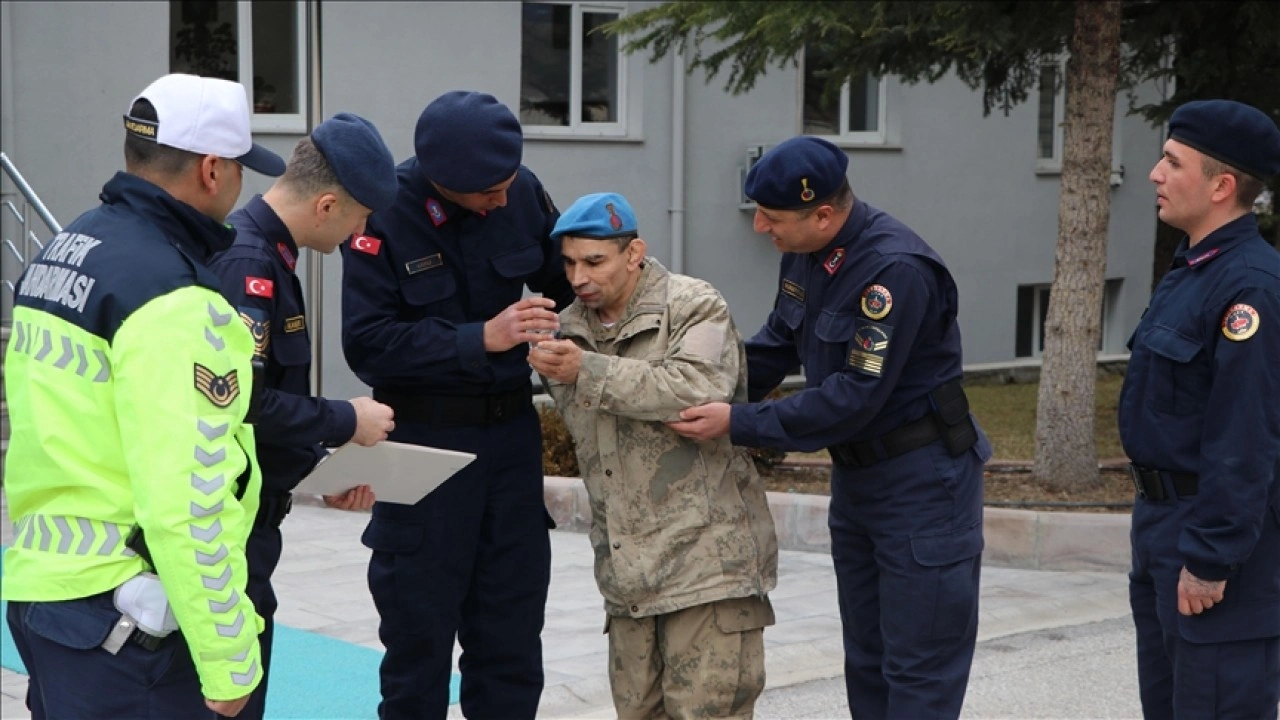 Yozgat'ta engelli kişinin askerlik hayali gerçekleştirildi