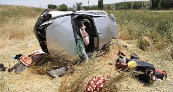 Yozgat'ta trafik kazası: 1 ölü, 4 yaralı