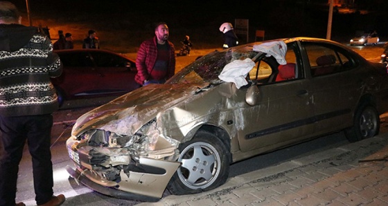 Yozgat'ta trafik kazası: 1 yaralı