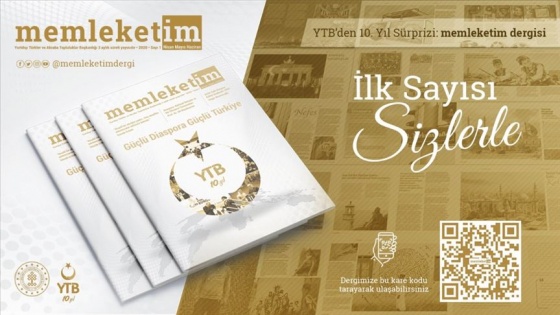 YTB'nin 'Memleketim' dergisi ilk sayısıyla okurla buluştu